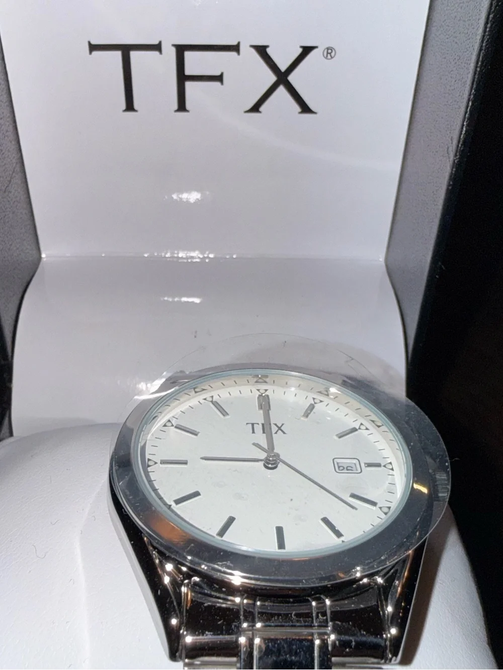 NIB TFX by Bulova Men’s Silver Tone Stainless Steel Watch | Style 36B100